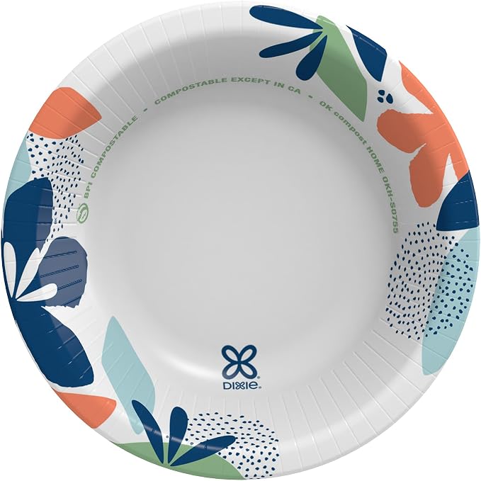 Dixie Small Paper Bowls, 10 Oz, Microwave-Safe, Soak-Proof, Disposable Bowls - Image 2