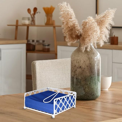 Blue Donuts Lattice Collection Napkin Holder – Napkin Holders - Image 7