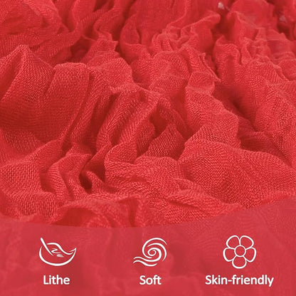 6 Pack Red Table Runner Cheesecloth 10Ft Gauze Cheese Cloth Table Runner 35x120 - Image 5