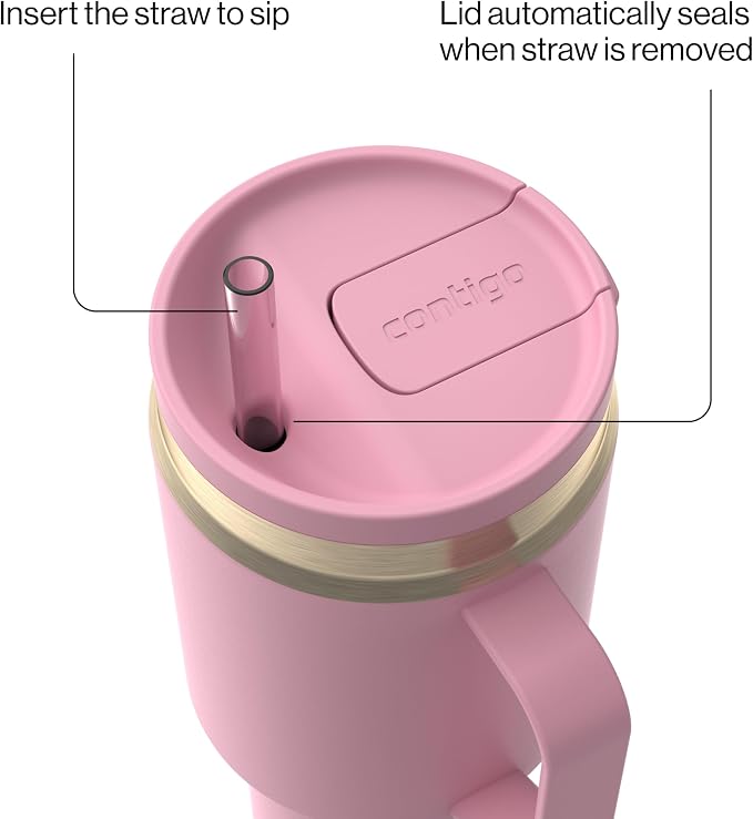 Contigo SnapSeal 30 oz Stainless Steel Vacuum-Insulated Tumbler - Image 3