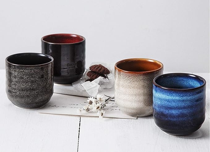 Japanese Style Ceramic Tea Set, Tea Cup, Coffee Cup, Yerba Mate Set, Ceramic - Image 7