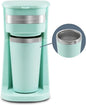 Elite Gourmet EHC113M Personal Single-Serve Compact Coffee Maker, Mint | by EliteGourmet