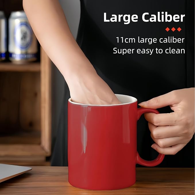 Extra Large Coffee Mug 33 oz Ceramic Mug - Image 3