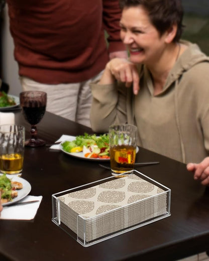 MaxGear Acrylic Napkin Holder for Bathroom, Durable Acrylic Construction - Image 7