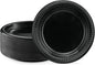 PLASTICPRO 200 PCS Black Plastic Plates Light Weight 7 Inch Plastic Dinner by PLASTICPRO