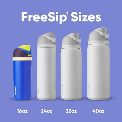 Owala FreeSip Kids Stainless Steel Water Bottle 16 oz Celestial Sphere - Image 5