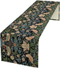 Vintage William Morris Floral Table Runner, Flowers Blue Botanical Printed by Yearn+Jear