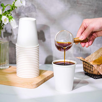 TV TOPVALUE 8 oz Paper Coffee Cups, Drink Dispensers - Image 4