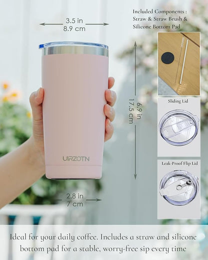 20oz Travel Coffee Tumbler - Image 2
