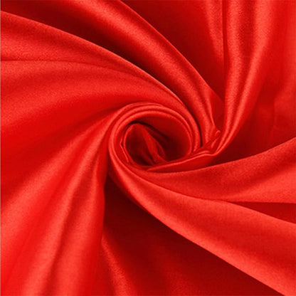 10 Pack Satin Red Table Runners 12 X 108 Inches Wedding Table Runner - Image 2