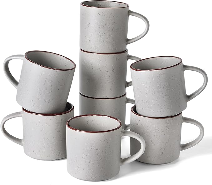 famiware Coffee Mugs Set of 8, Nebula 14oz Coffee Mugs Ceramic Cup Set | by Famiware