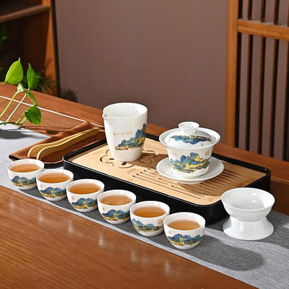 Chinese Tea Set Traditional, Chinese Kung Fu Tea Set - Image 2