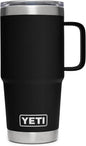 YETI Rambler 20 oz Travel Mug, Stainless Steel, Vacuum Insulated by YETI
