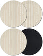 Modern Geometric Coasters Set of 4 Absorbent Coasters by Unknown