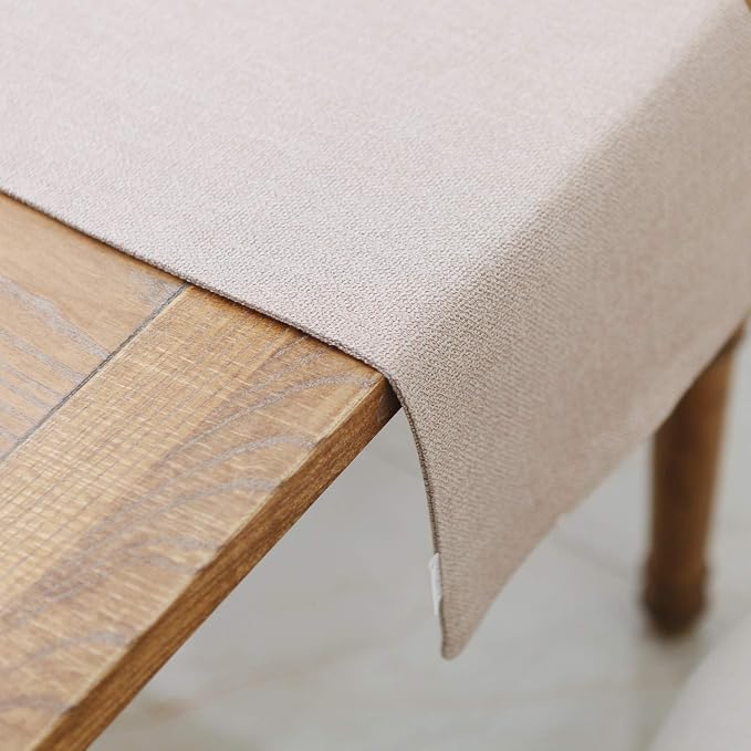 Soft Caddice Faux Linen 2 Piece Fabric in 1 Table Runner, eco-Friendly Fabric - Image 2