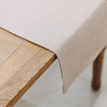 Soft Caddice Faux Linen 2 Piece Fabric in 1 Table Runner, eco-Friendly Fabric - Image 2