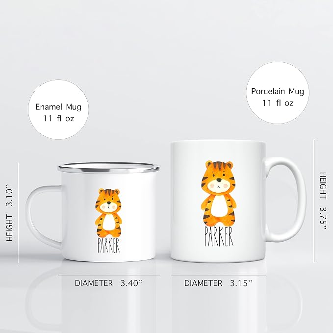Personalized Mug for Kids, Girls | Customized Hot Chocolate, Coffee & Tea Cup | - Image 3