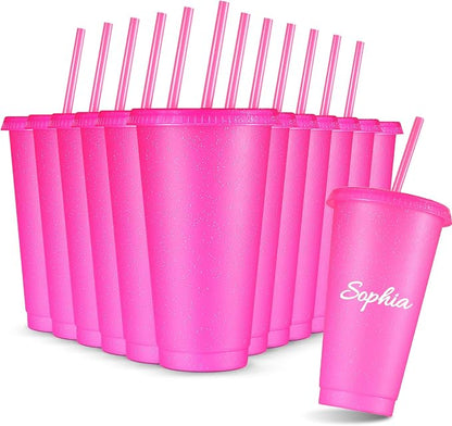 Amyhill 12 Pcs Reusable Glitter Cups by Amyhill