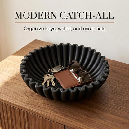 OAKOA Black Decorative Bowl Decor - Image 6
