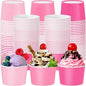 Jingmore Paper Ice Cream Cups 9oz Colored Disposable Dessert Bowls by Jingmore