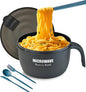 Layron Large Ramen Bowl, Ramen Noodle Bowls Microwavable 45 oz, Ramen Cooker by Layron