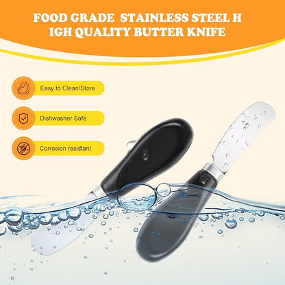 Butter Spreader Knife Set, Dishwasher Safe, - Image 2