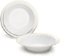 " OCCASIONS " 40 Piece Plates Pack, Heavyweight Disposable Wedding Party by OCCASIONSFINESTPLASTICTABLEWARE