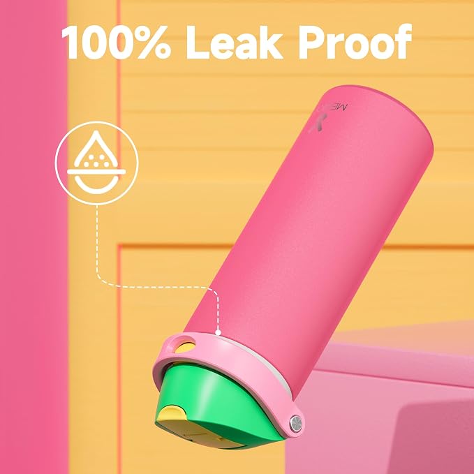 24 oz Insulated Water Bottle for Women: Meoky Stainless Steel Water Bottle - Image 6