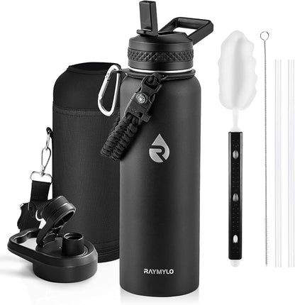 RAYMYLO Insulated Water Bottle 40 oz, Triple Wall Vacuum Stainless Steel | by RAYMYLO