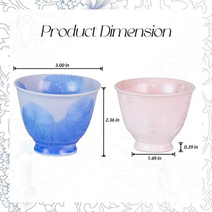 KAMMAK Ceramic Tea & Coffee Cups Set of 2 - Image 6