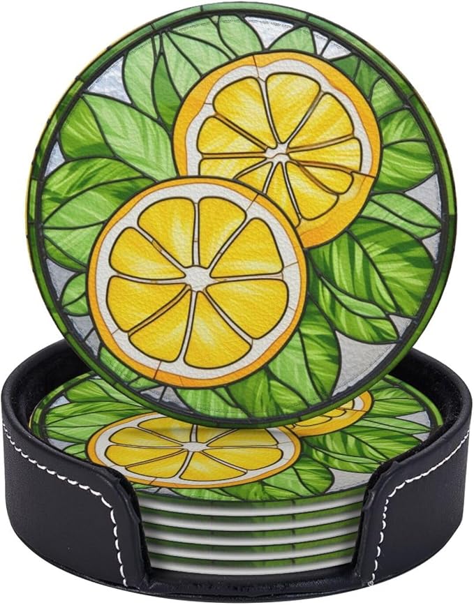 Lemon Coasters for Drinks - Image 2