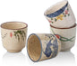 Japanese Tea Cups Set, 6 OZ Small Ceramic Teacups, Mate Mug | Set of 4 Unique by CHILDIKE