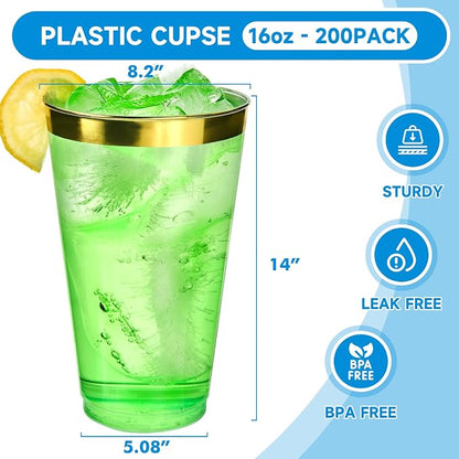 RACETOP 16 oz Disposable Plastic Cups - Image 2