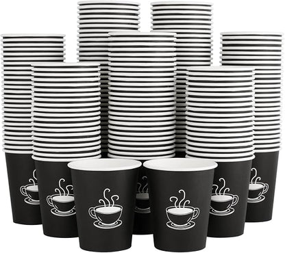 TV TOPVALUE 8 oz Paper Coffee Cups, Drink Dispensers by TVTOPVALUE