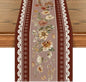 Artoid Mode 210 GSM Fall Table Runner 13x90 Inch Home Party Decor | Brown by ArtoidMode