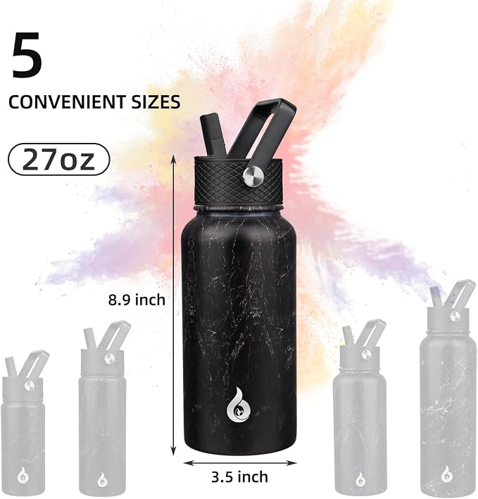 BJPKPK 27oz Insulated Water Bottle - Image 4
