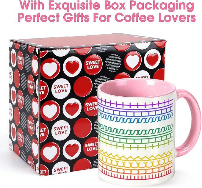 F This S Secret Hidden Message Coffee Mug, 11OZ Ceramic Pink Cup | Funny Coffee - Image 5