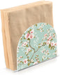 Spring Blossom Flowers Background Napkin Holder for Table Kitchen Decor Acrylic Hearts Paper Napkin Holders for Tissue Dining Room Indoor Outdoor Party Holiday Accessories