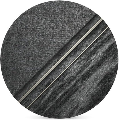 Thin White Lines Geometric Pattern Minimalist Coasters Set of 4 Absorbent - Image 3