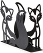 Mango Steam Tabletop Napkin/Tissue & Letter Holder for Home, Kitchen, Restaurants (Fox, Black)