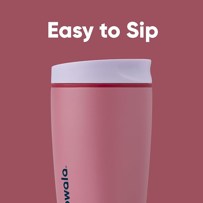 Owala SmoothSip Slider Insulated Stainless Steel Coffee Tumbler, Reusable Iced - Image 2