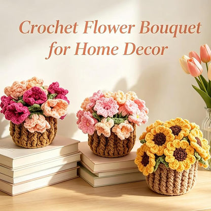 Crochet Coasters Crochet Flower Coaster - Image 4
