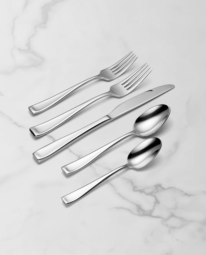 Oneida Moda 75-Piece 18/10 Silverware Set - Image 7