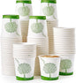 ECOLipak 500 Count 4 oz Compostable Paper Cups, Disposable Paper Coffee Cup | by ECOLipak