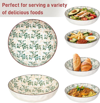 Large Serving Bowls, 78Oz Extra Large Salad Bowls Set of 2, Pasta and Dinner - Image 7