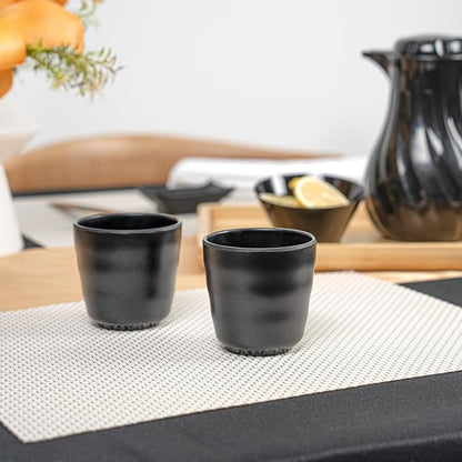 Restaurantware Voga 8 Ounce Tea Cup 10 Traditional Japanese Tea Cups - Image 3