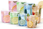 Liacere Colorful Drinking Glasses Set of 8-17oz Highball Plastic Glasses&14oz Cocktail Plastic Glasses Set, Kitchen Water Glasses Cup, Bar Tumbler Glassware Set for Beer,Juice,Cocktail,Whiskey,Milk