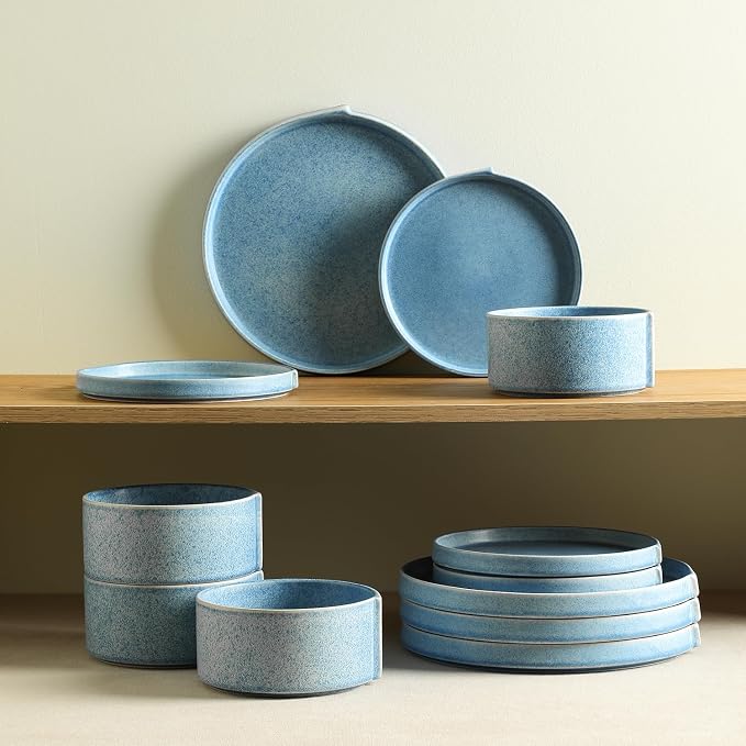 Stone Lain Bao 24-Piece Dinnerware Set Stoneware - Image 8