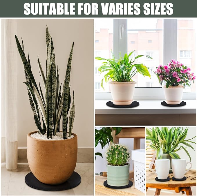 Plant Coaster Mat Reversible, Household Products Absorbent/Waterproof - Image 6