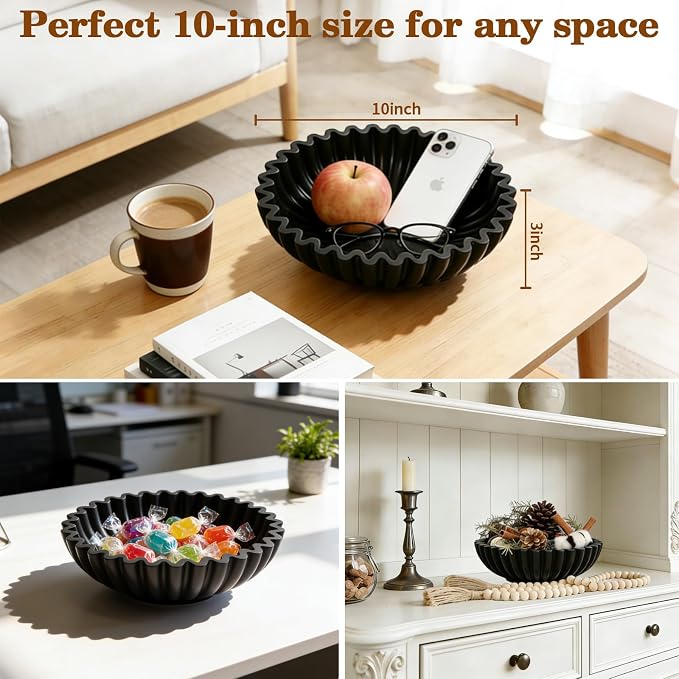 Decorative Bowl With Beads for Home Decor - Image 3